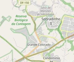 Cobertura Arbórea-Arbustiva Sobradinho II — (RA XXVI)