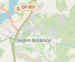 Cobertura Arbórea-Arbustiva Jardim Botânico — RA XXVII