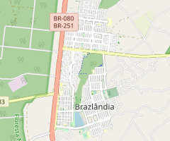 Cobertura Arbórea-Arbustiva Brazlândia — RA IV