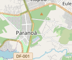 Cobertura Arbórea-Arbustiva Paranoá — RA VII