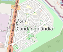 Cobertura Arbórea-Arbustiva Candangolândia — RA XIX