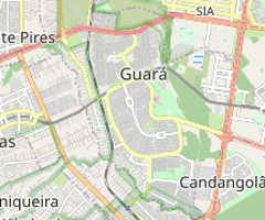 Cobertura Arbórea-Arbustiva Guará — RA X