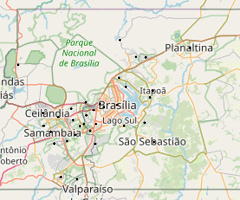 Centroídes Regiões Administrativas